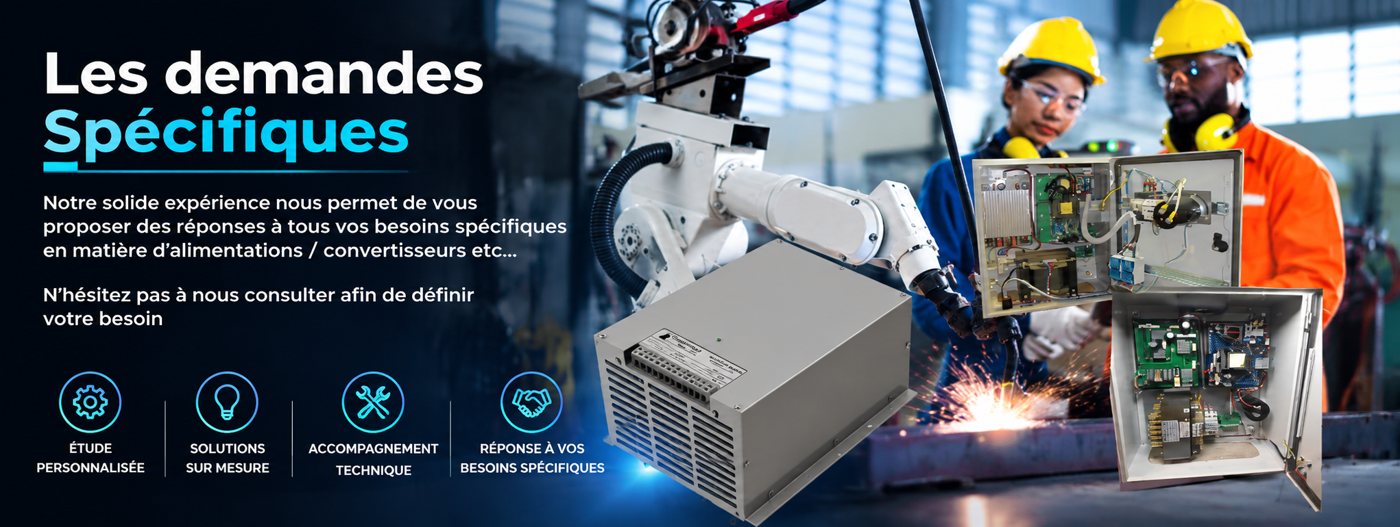 Solutions industrielles sur mesure